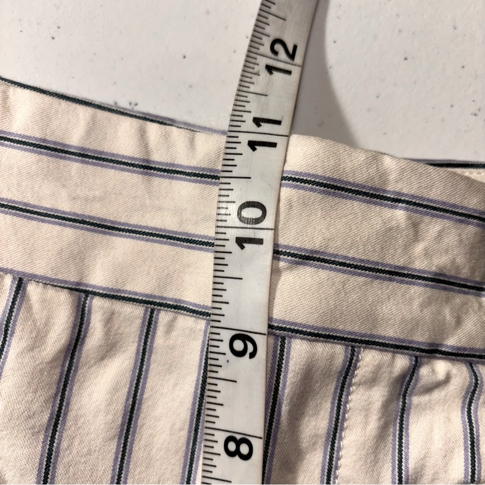 Anthropologie The Essential Striped Cropped Pants - Picture 11 of 13